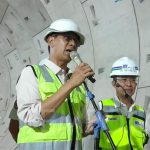 Heru Budi meninjau proyek MRT Jakarta Fase 2A yang ditargetkan selesai pada 2027